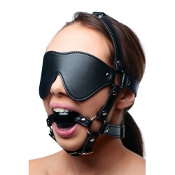 Blindfold Harness e Ballgag