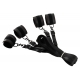 Vegan fetish Bed Restraint kit per il letto