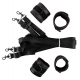 Vegan fetish Bed Restraint kit per il letto