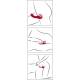 Strapless Strapon con telecomando