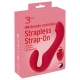 Strapless Strapon con telecomando