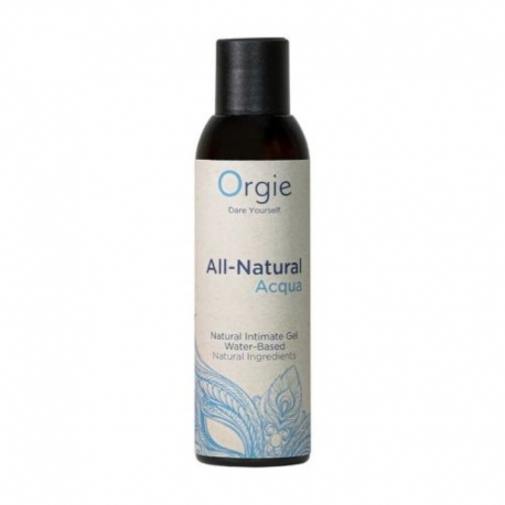 Orgie All Natural Acqua Lubrificante
