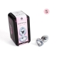 Clear Crystal Metal plug