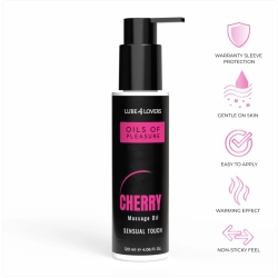 Olio da massaggio Pleasur Ciliegia