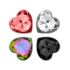 Plug anale Cuore diam. 2,7 cm