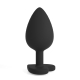 Plug anale Cuore diam. 2,7 cm