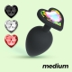Plug anale Cuore diam. 3