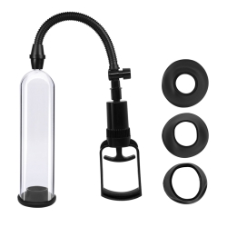 Pompa per il pene Powerpump Black and Clear